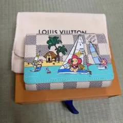 ルイ・ヴィトン　ダミエアズール　ポルトモネロザリコインケースのサムネイル