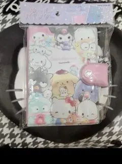 サンリオキャラクターズ　集合　シールバインダー　シール帳