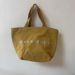 DEAN&DELUCA ディーンアンドデルーカトートバッグイエローSサイズ