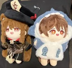 胡桃　2個　ぬいぐるみ　原神 原神 籐人形・胡桃 ぬいぐるみ【予約8月下旬】 - HAKUTEA