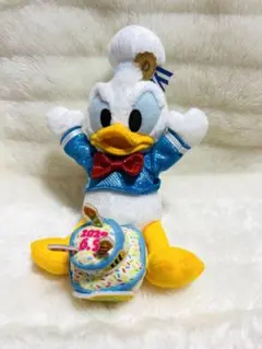 東京ディズニーリゾート　ドナルドダック　2024 バースデー　ぬいぐるみバッジ②