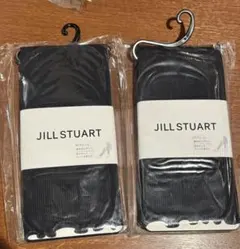 ※値下げ　JILL STUART 60デニール 黒 長めリブレギンス M〜L2足