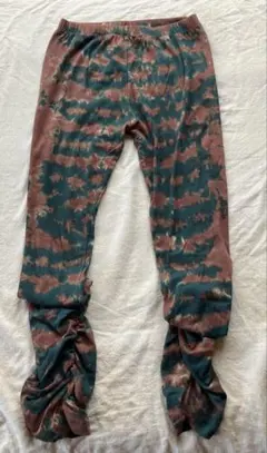 【ほぼ未使用品】タイダイくしゅくしゅレギンス