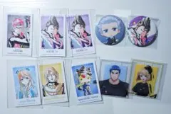 コンパス　アニアート　ピエール　缶バッジ　チェキ風カード