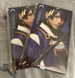 DMMスクラッチ　E賞 三日月宗近　ミニメッセージカード