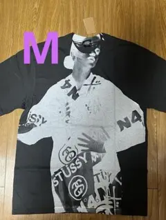 Stüssy グラフィック Tシャツ ブラック/グレー