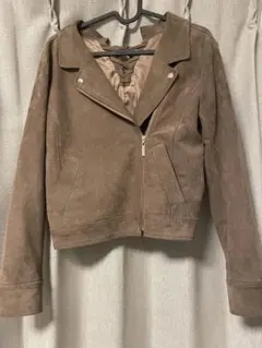 ジルスチュアート レースアップ ライダースジャケット