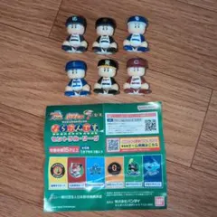 パワプロくん　ならぶんですセントラル・リーグフィギュア 全6種セット