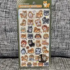 正規品 ボンボンドロップシール 和柄 柴犬