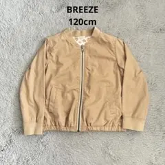 BREEZE 【120】 ジャンパー ベージュ 花柄 小花柄 アウター ブルゾンのサムネイル