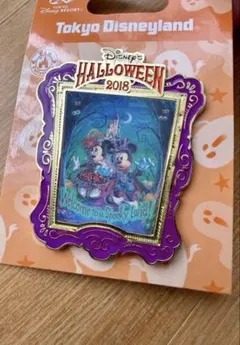 新品未使用】 ディズニー ミッキー ピンバッジ ハロウィン 2005 限定