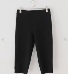 レギンス スパッツ SIMONE WILD クロップド レースパンツ ブラック