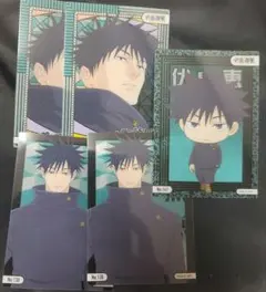 呪術廻戦 死滅回游 クリアカードコレクション5 伏黒恵 セット クリアカード