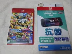 スーパーマリオパーティジャンボリーNS2 Edition＋+専用液晶保護フィルム