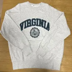 WEGO VIRGINIA トレーナー Mサイズ グレー