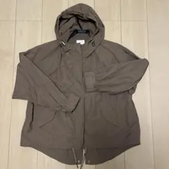 アースミュージックアンドエコロジー　キャメルブラウン マウンテンパーカー