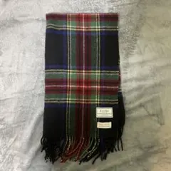 EAST BOY ピュアウール チェックマフラー