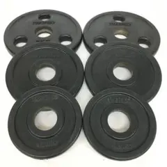 イサミ 50mm オリンピックラバープレート合計20㎏セット(5kg×4枚