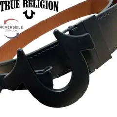 34 True religion トゥルーレリジョン ベルト リバーシブル