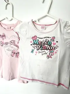 mezzo piano メゾピアノ 半袖Tシャツ 120平成レトロ ベリエちゃん