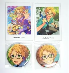 あんスタ コレクション缶バッジ ぱしゃっつ 遊木真 セット