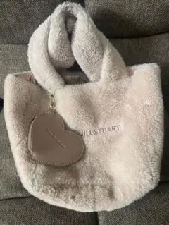 JILL by JILL STUART ファーバッグ＆ハートポーチ