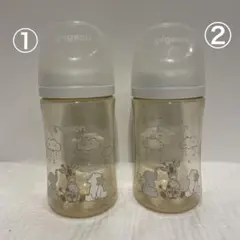 ピジョン　母乳実感　240ml プラスチック哺乳瓶　cottoli 2本セット