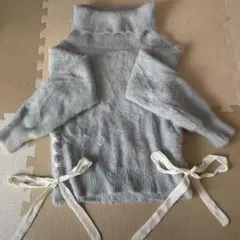 ライトグレー タートルネックセーター Mサイズ