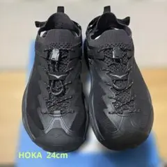 HOKA HOPARA 2 ブラック スポーツサンダル US12 30cm - メルカリ