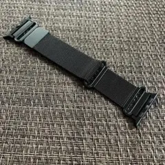 ☆コンパチブルウォッチバンド ステンレス留め金製 40mm 41mm ブラック