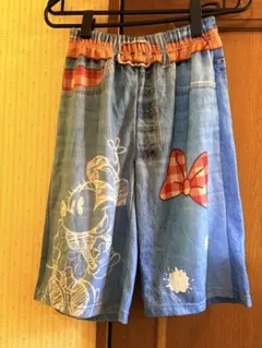 Disney Minnie Mouse デニム風プリント ハーフパンツ