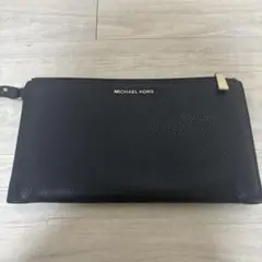 MICHAEL KORS マイケルコース ブラック クラッチバッグ