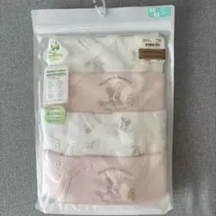 Disney baby 新生児肌着 4枚セット 50-60 スナップボタン