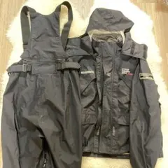 シマノ　NEXUS ゴアテックス　フィッシングウェア　セットアップ　ブラックLL シマノゴアテックスNEXUS フィッシングスーツ(上下セット) ブラック