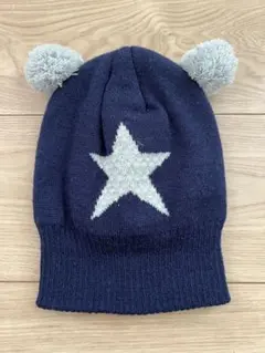 キッズ　ニット帽　46〜50cm