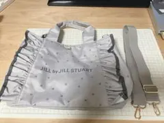 JILL by JILL STUART ハートフリルバッグ GRAY ver.