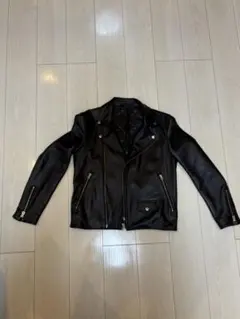 tk.TAKEO KIKUCHI ダブルライダース（ラムレザー）