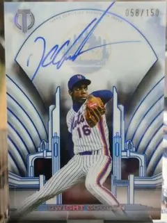 最安値商品】Dwight Gooden 直筆サインユニフォームL - メルカリ
