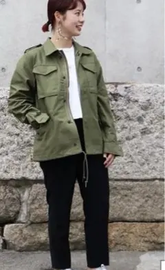 2025年最新】HYKE ミリタリージャケットの人気アイテム - メルカリ