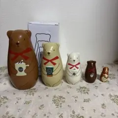 未使用 タリーズ BEARFUL マトリョーシカ　HAPPY BAG クマ 熊