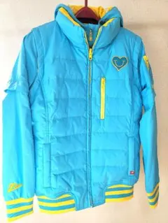 FILA フィラ ゴルフ リバーシブル sizeL アウター ダウン ジャンパー