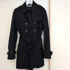 BANANA REPUBLIC ブラック トレンチコート XS
