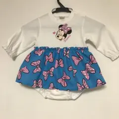 Disney baby：ミニーマウスロンパース80㎝