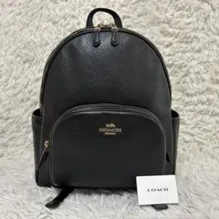 mie 様専用✨コーチ コート 2室 リュック バックパック ペブルドレザー