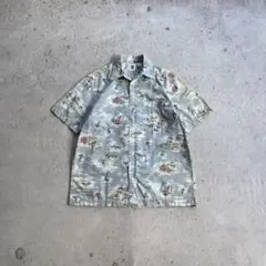90s cityboy old gap 総柄 アロハシャツのサムネイル