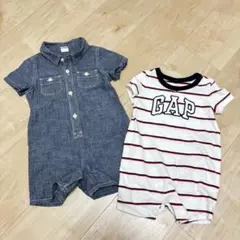 babyGAP ベビー用 ロンパース 2枚セットのサムネイル