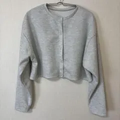 グレイル　前後2Wayショート丈カーディガン