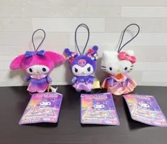 サンリオキャラクターズいちご新聞620号コラボレーションマスコット　3点セット