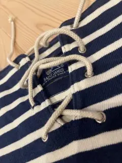 SAINT JAMES レースアップ ボーダー カットソーのサムネイル
