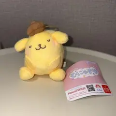 サンリオキャラクターズ むにゃすや マスコット ポムポムプリン 新品タグ付き